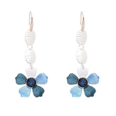 Ohrring - Blume mit Rillen - Fox by Ren